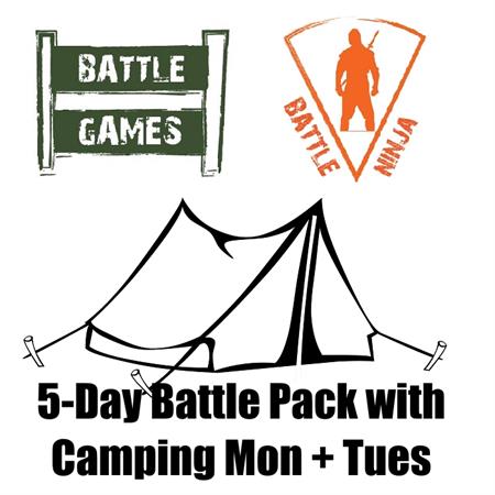 5 Days Week 2 + Mon and Tues Night Camp
