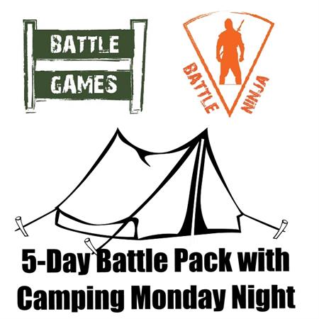 5 Days Week 2 + Monday Night Camp