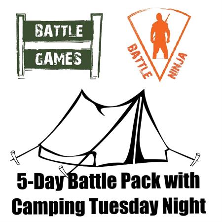 Five Days Week 1+ Tuesday Night Camp